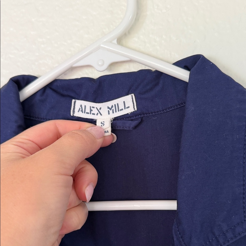 Alex Mill Navy midnight blue Jumpsuit small - Picture 8 of 13